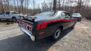 Обзор Plymouth Duster 1973 дастер автомобиль