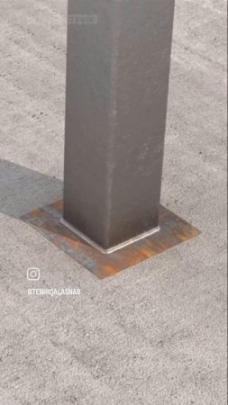 Привило при монтаже опорных колонн ⚙️🔥