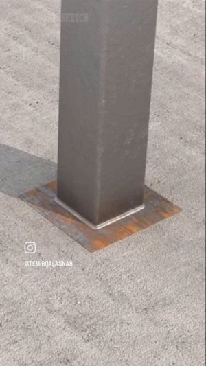 Привило при монтаже опорных колонн ⚙️🔥