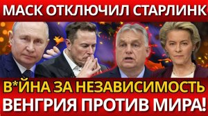 ШОК! Илон Маск отключил Starlink на фронте – НИКТО НЕ ОЖИДАЛ такого хаоса.