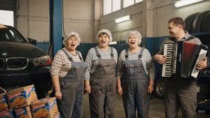 ИИ бабуля и песни