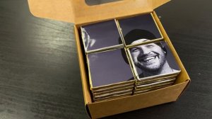 Том Харди шоколадный пазл с фотографией