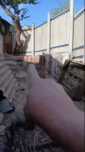 изготовление опалубки для забора на даче мастера Макс г Ростов #сказочнаямастерскаяколесникова