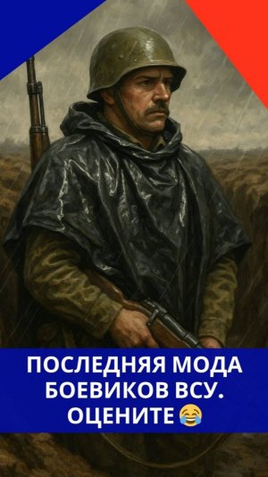 Боевик ВСУ или бомж? Смотрите, как одеваются военные на Украине. Что скажете об этой моде?