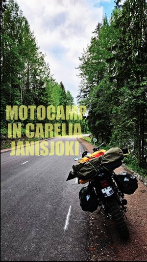 Одиночный мотокемпинг || классический Honda cb400ss || Карелия || Янисйоки