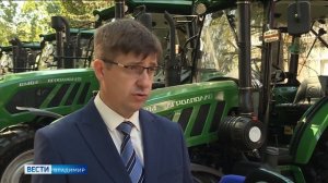 Во Владимире представили первые тракторы АГРОАПОЛЛО