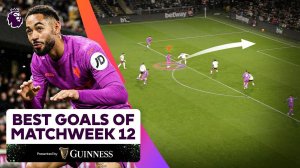 ЛУЧШИЕ голы 12-го тура | Забили Кунья, Сака, Джексон и ДРУГИЕ!