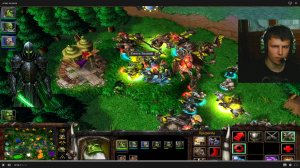 тёмный рыцарь играл  за орков в варкрафт 3 господство хауса. 6 серия.