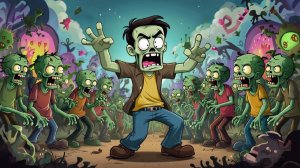 КАК НЕ НАДО играть: МИРОН ТАНЦУЕТ со ЗОМБИ в Plants vs. Zombies! УГАРНЫЙ ПРОВАЛ!