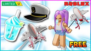 УСПЕЙ получить БЕСПЛАТНО⭐Бабл Ти⭐Кепку Капитана⭐Самолет #roblox #роблокс #freeugc 2025
