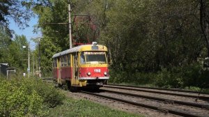 Трамвай Tatra T3SU-1160. Служебный вагон.