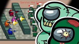 Анимация "  AMONG US ПРОТИВ зомби "-  Among Us VS Zombies Animation