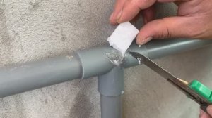 Пенопласт и трубы ПВХ