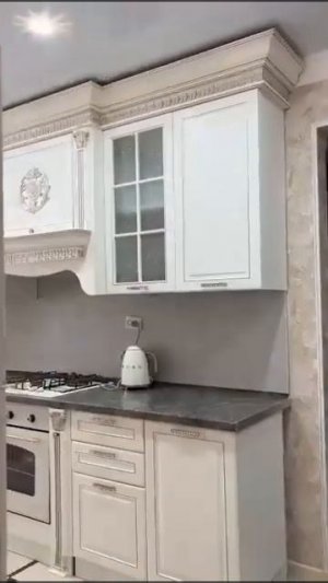 Заман Кухня Валенсия 3.3х1.5м | Крем