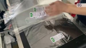 Автоматическая машина с вакуумным захватом для этикетирования плоских пакетов и мешков GTM-20