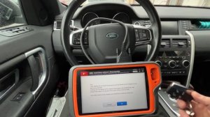 Програмирование ключа Land Rover Discovery 2016  не снимая блок за 2 минуты vvdi Xhorse pad plus