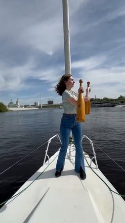 Яхта, парус, булавы!