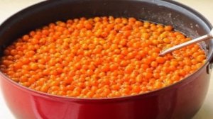 Быстрое варенье из облепихи