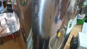 Доработка куба на 35 литров и самодельного блока управления пивоварней.