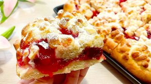 🥧Приготовьте его прямо сейчас! Легкий Рецепт Рассыпчатого Песочного Пирога!🥧