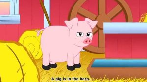 The Farmer in the Dell with lyrics Song for Kids [get-save.com]
