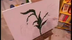 Художник Сергей Заграевский учит детей рисовать. 2009 г.