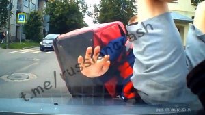 Рубрика внезапный Курьер. Псков ДТП