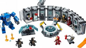 обзор лего Марвел лаборатория железного человека