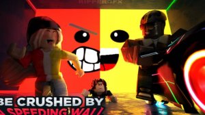 Красная стена в Roblox !