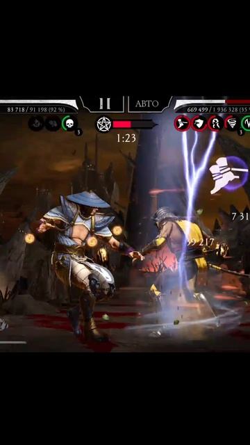 100 Бой(3 Круг) Смертельной Башни Порождения Ада в Мортал Комбат Мобайл.