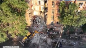 В Астрахани полностью завершили разбор завалов на месте обрушения части жилого дома