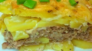 Вот что я готовлю ИЗ ФАРША и КАРТОШКИ без возни и заморочек. УЖИН 2 в 1 и у плиты стоять не надо