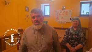 «Ленинградский доброволец» доставил гумпомощь в храм Донецка