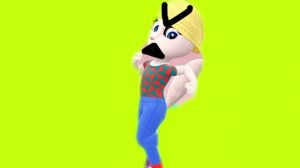 Злая Анжела бежит футаж