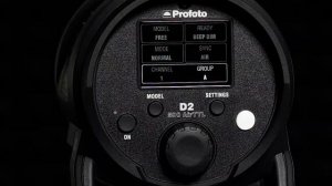 Profoto D2  AirTTL. Самый полный обзор интерфейса моноблока.
