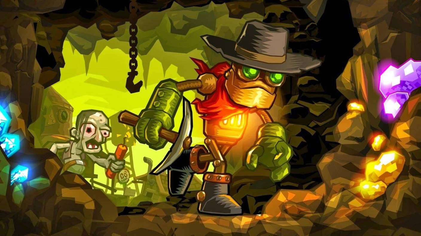 Прохожу игру SteamWorld Dig 12 часть #SteamWorld Dig На шёл босcа.