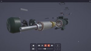 Виртуальный учебник "Устройство электродвигателя"