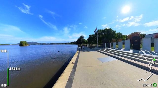 Virtual Running Video For Treadmill With Music in Canberra Australia