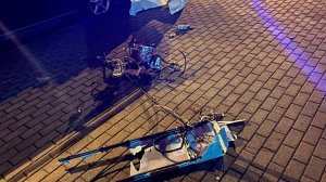Беспилотник сбили над Минском этой ночью. Он упал во дворе жилого дома