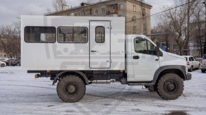 Вахтовый автобус 4х4 20 мест  Стандарт на  базе  ТС  С41А23 (Садко Некст). Вахтовка 4х4 с фургоном.