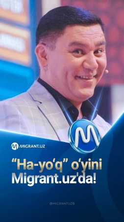 🎉 "Ha-yo‘q" o‘yini Migrant.uz saytida!