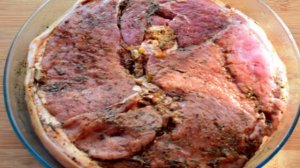 Ароматная свинина в духовке