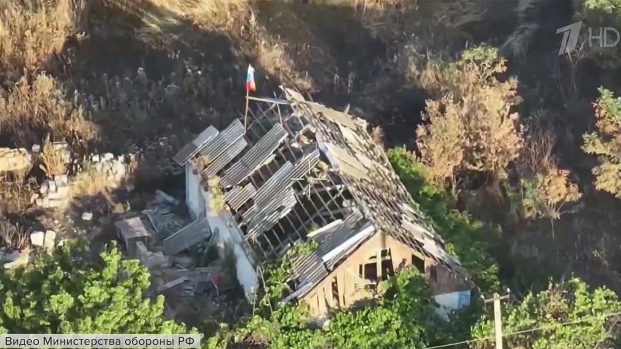 Российский триколор поднят над освобожденной Темировкой в Запорожской области