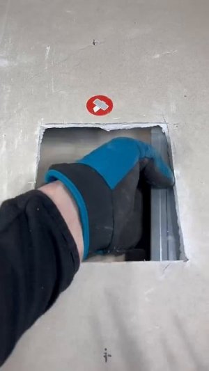Качественный ремонт гипсокартоновой стены 😁👍
