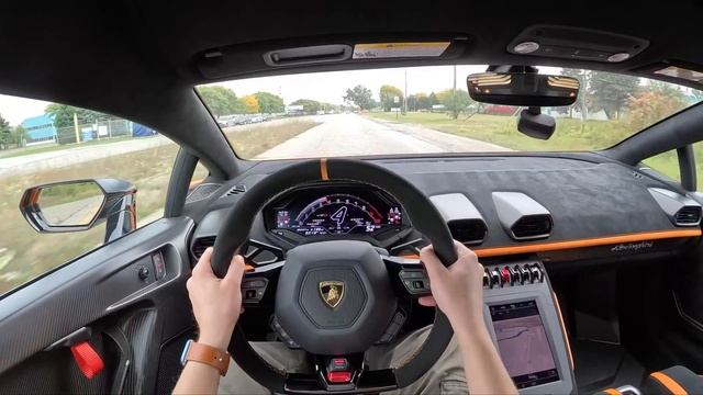 Lamborghini Huracán STO 2022 POV Test Drive