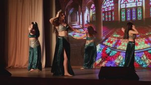 4. Восточный танец «Изумруд». «Ритмы женственности», весенний концерт студии Chandra 2025.