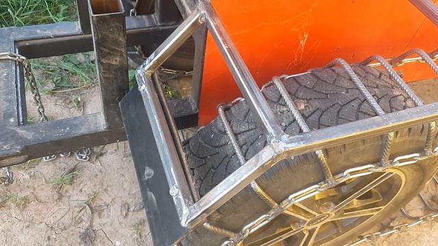 Крылья на минитрактор. смотреть онлайн