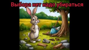 Выбора нет, надо убираться.