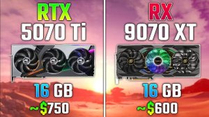RTX 5070 Ti vs RX 9070 XT | Test in 7 Games