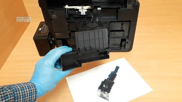 Как заменить памперс принтера Epson. "Истёк срок службы, обратитесь в сервисный центр" смотреть онлайн